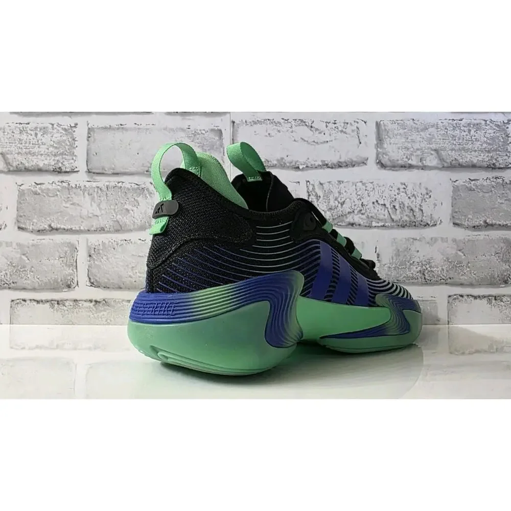 Adidas Exhibit Select 2.0 Basketball Shoes Women's Size 9 Black Green JS0642